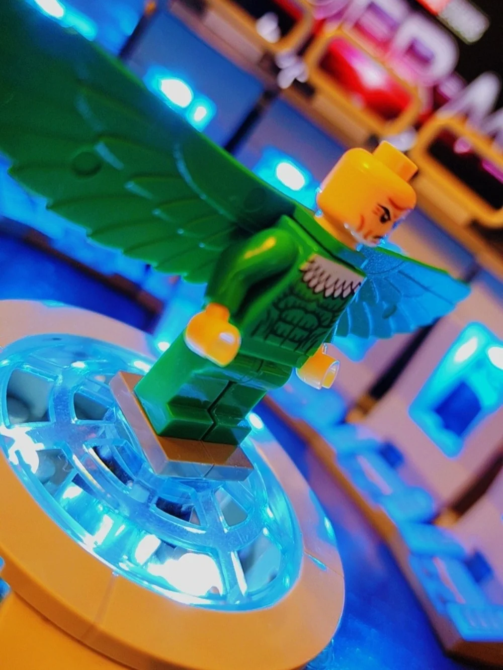 Spiderman Vulture Minifigure Lego Compatible